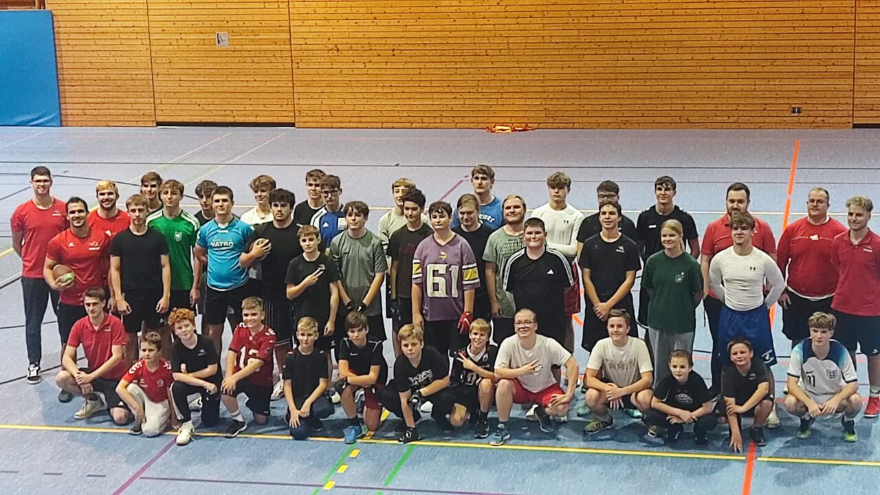 Erfolgreiches Open Practice für das Flag- und Jugendteam der Kirchdorf Wildcats